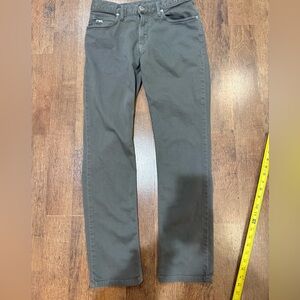Emporio Armani Men's Charcoal Slim Jeans 32